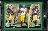 2007 Topps Total # 421 Ike Taylor / Deshea Townsend / Bryant McFadden - Pittsburgh Steelers - Football Card