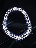 Thumbnail image for Blue Lodge Silver Masonic Freemason Collar