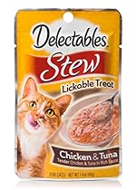 Delectables Stew Lickable Treat - Chicken & Tuna 1.4oz - Pack of 12
