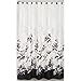 Lenox Moonlit Garden Shower Curtain, White