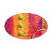 38.5x24.5O Wall Vinyl Sticker Abstract Peace Symbol