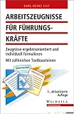 Arbeitszeugnisse f�r F�hrungskr�fte