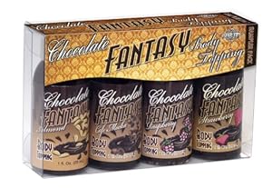 Pipedream Products, Inc. Chocolate Fantasy Body Topping Sampler Pack