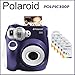 Polaroid 300 Instant Camera Purple + 5 Packs Polaroid Instant Film 300