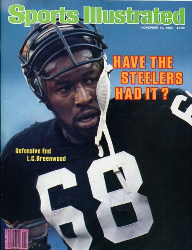 L.C. Greenwood Nov 10, 1980 Sports Illustrated