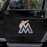 MLB Miami Marlins 12'' Team Logo Car Magnet