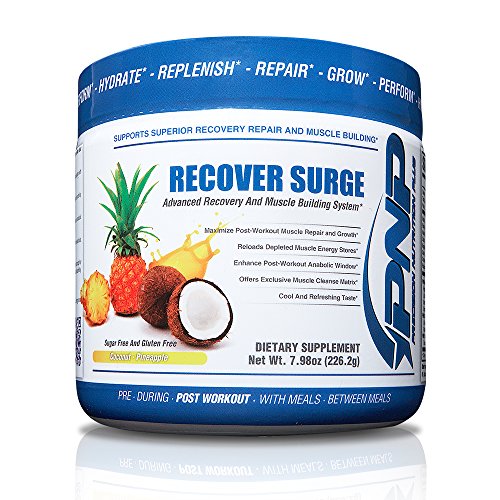 RECOVER SURGE - 7 Stage Recovery and Muscle Building Supplement - Premium 2-1-1 BCAAs, Creatine Blend, L-Glutamine Blend, Muscle Cleanse Matrix and Muscle Reload Matrix - 226.2g