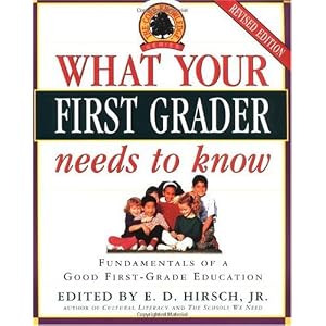 What Your First Grader Needs to Know: Fundamentals of a Good First-Grade Education (The Core Knowledge Series)