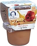 Gerber Purees 3rd Foods, Apple Banana with Lil Bits, 10 Ounce (Pack of 6)