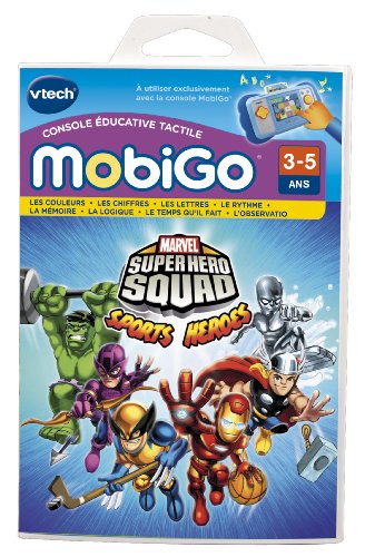 Vtech - 250405 - Console - Jeu Mobigo - Super Hero Squad