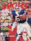 Cornelius Bennett Autographed/Hand Signed Sport Magazine - Oct. 1988 - Buffalo Bills