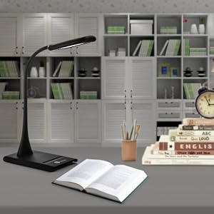 Cheapest TaoTronics® 9W dimmbare Schreibtischlampe LED mit Schwanenhals