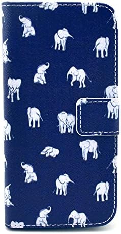iPhone 6 Plus (5.5-inch) Case,Waicmz Adorable baby elephant-H1 PU Leather Wallet Type Magnet Design Flip Case Cover Credit Card Holder Pouch Case& Money Holders for Apple iPhone 6 Plus 5.5-inch and one gift