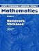 Scott Foresman-Addison Wesley Mathematics: Grade 4 : Homework Workbook