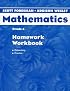 Scott Foresman-Addison Wesley Mathematics: Grade 4 : Homework Workbook