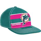 Reebok Miami Dolphins Breast Cancer Awareness Sideline Player Hat Small/Medium