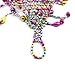 HuaYang 1X Indian Style Barefoot Sandal Adorn Extensible Foot Ring Anklet Chain Beach Party