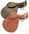 Royal Regency Close Contact Saddle - Smooth Flap
