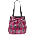 Xhilaration&reg; Plaid Bow Tote - Pink