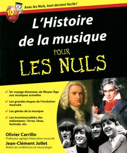 L'histoire de la musique pour les nuls