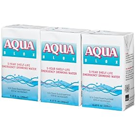 Aqua Blox 5-Year Shelf-Life Emergency Drinking Water, 8.45-Ounce Tetra Pack (Pack of 27)