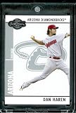 2008 Topps Co-Signers # 78 Dan Haren - Arizona Diamondbacks - Premium Baseball Card in Protective Screw Down Display