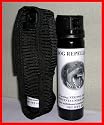 DOG / ANIMAL REPELLENT 4 oz. Ounce Can of SUPER HOT PEPPER SPRAY With HOLSTER!