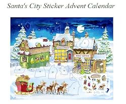 Advent Calendar - Santa's City Sticker