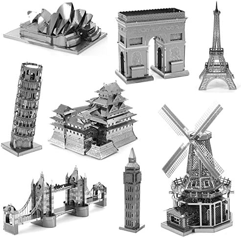 INTOYS Metal Models 3D Laser Cut Educational Toys (Architecture)