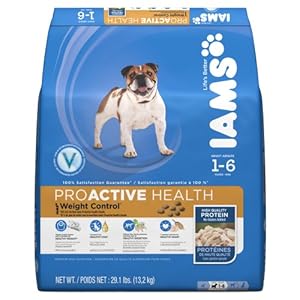 Iams Proactive Health Adult Weight Control Premium Dog Nutrition 29.1 Lbs Iams Proactive Health Adult Weight Control Premium Dog Nutrition 29.1 Lbs