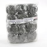 Stainless Steel Scouring Pads- 24 Pcs