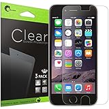 iPhone 6 Screen Protector , [Ultra HD Clear] i-Blason Apple iPhone 6 4.7 inch Screen Protector - 3 X Pack Premium