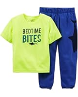 Carter's Little Boys' 2 Piece Pant PJ Set (Toddler/Kid) - Navy