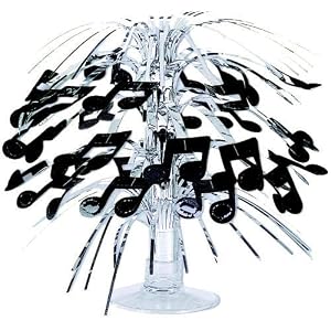 Mini Notes 8in Cascade Centerpiece