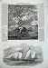 1857 Young Woman River Brook Art Emperor Ship Japan