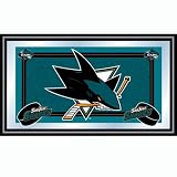 Poker NHL San Jose Sharks Framed Team Logo Mirror