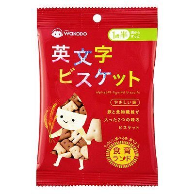 食育ランド　英文字ビスケット　３０ｇ