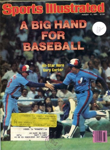 Gary Carter Unsigned Sports Illustrated Magazine - August 17, 1981