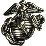 USMC Marine Corps Gold Eagle Globe Anchor Lapel Pin