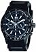 Gunmetal Quartz Chonograph Black Dial Rubber Strap