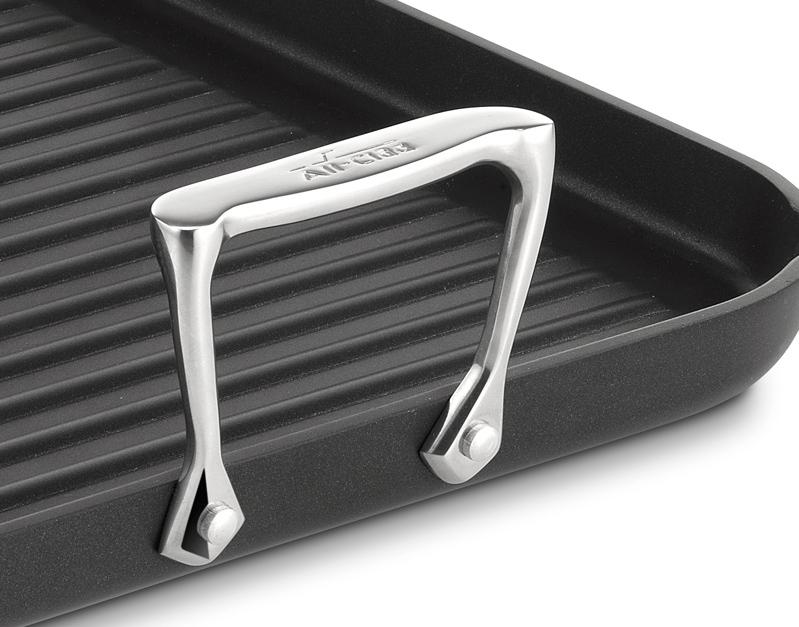 AllClad 3013 Hard Anodized Aluminum Nonstick Double Burner Grande 13Inch X 20Inch