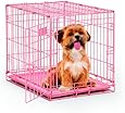 MidWest Single Door Dog iCrate, 24-Inch, Pink
