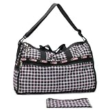 レスポートサック ボストン　バッグ LESPORTSAC ﾚｽﾎﾟ 7185 D043 ﾁｪｯｸｲｯﾄｱｳﾄ BT⑩ 並行輸入