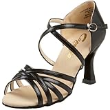 Capezio Women's SD02 Rosa 2.5" Flared-Heel Sanadl