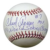 Chuck Tanner Autographed Baseball with ''79 WS Champs #7 Mgr'' Inscription