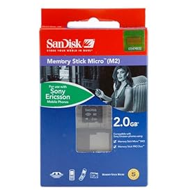 SanDisk Memory Stick Micro 2GB Memory Card for Sony Ericsson W760 W760a, TM506, W350, Z550 Z550a, K850 K850i, Z750 Z750a, W580 W580i, W200 W200a, W610 W610i, W710 W710i, K790 K790a, Z530 Z530i, W300 W300i Cell Phone 51Qyqf13QeL. SL500 AA280 SanDisk Memory Stick Micro 2GB Memory Card for Sony Ericsson W760 W760a, TM506, W350, Z550 Z550a, K850 K850i, Z750 Z750a, W580 W580i, W200 W200a, W610 W610i, W710 W710i, K790 K790a, Z530 Z530i, W300 W300i Cell Phone