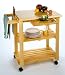 Utility Cart with Cutting Board
