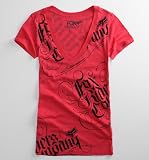 Fox Power V-Neck Girls Tee