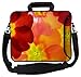 Designer Sleeves Spring Flowers Executive Case for 17-Inch Laptop, Orange (17ES-SF)