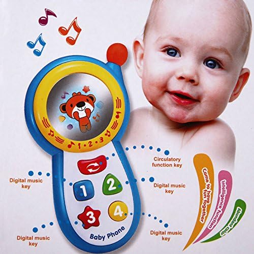 Baby Kids Musical Phone Toy Toddler Children Sound Learning Educational Toy Gift